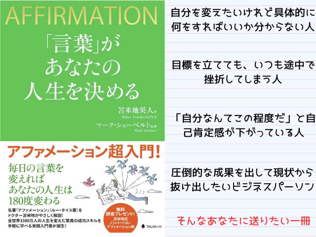言葉があなたの人生を決める