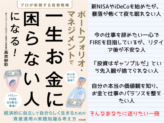 ポートフォリオ・マネジメントで一生お金に困らない人になる！